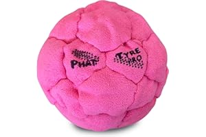 DIRTBAG PT Pro 32 Panel Footbag, Flying Clipper Original Design, Steel Pellet Filled for Maximum Control Handsewn