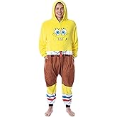 Nickelodeon Mens' SpongeBob SquarePants Character Union Suit Costume Sleep Pajama