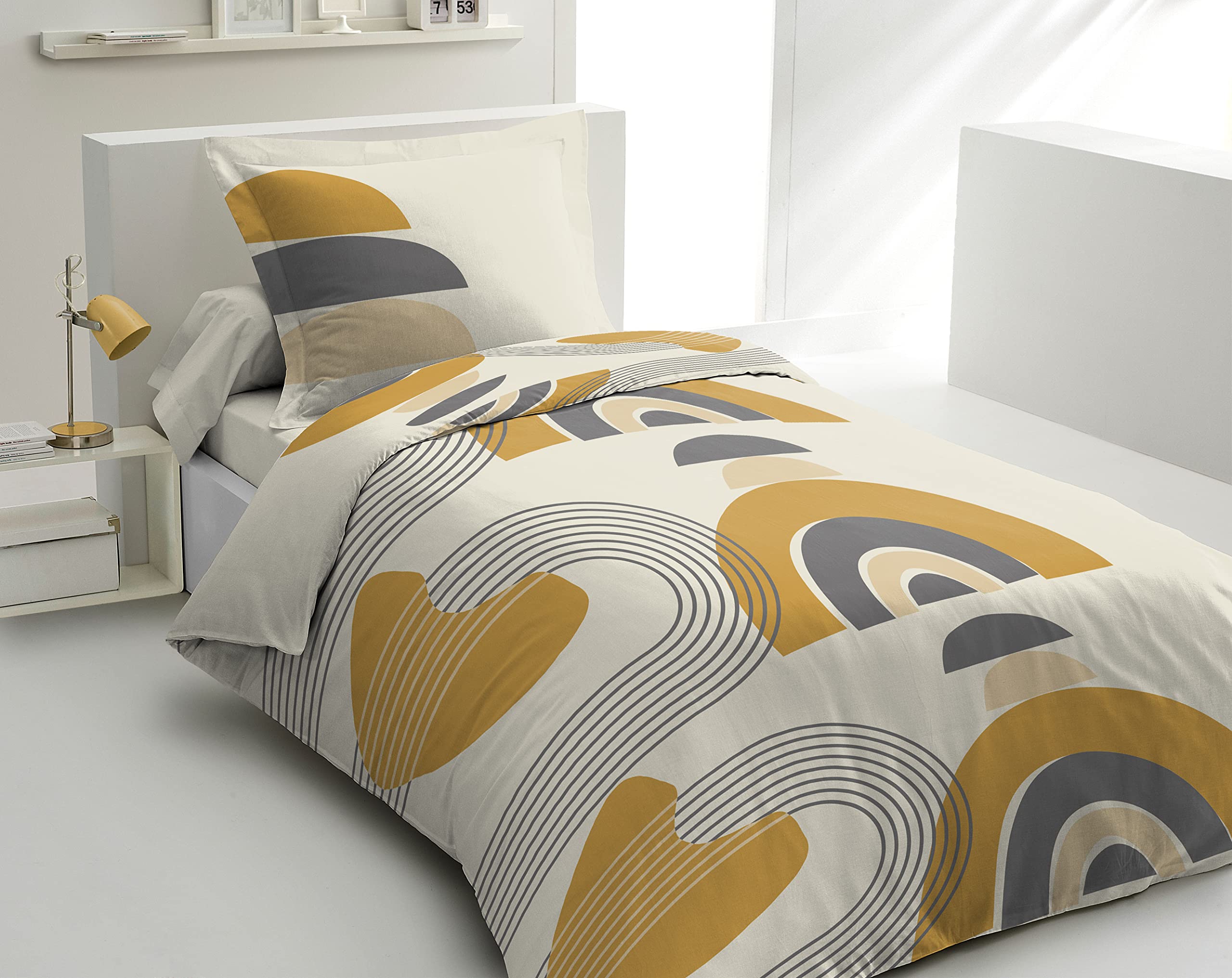 Home Linge Passion 140x200cm_Lonsdale/Ocre_Lonsdale/Duvet Set_Lonsdale