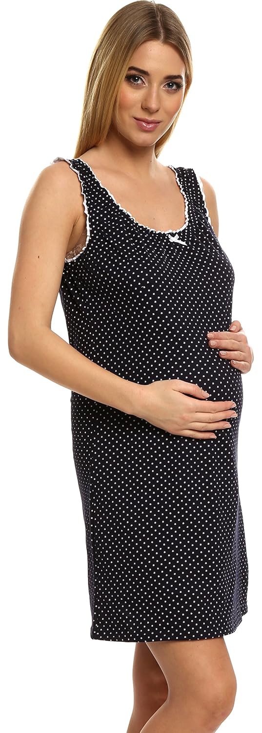 Italian Fashion IF Maternity Night Dress Telimena 0112/1 Amazon.co.uk