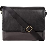 Hidesign Aiden Genuine Leather 15 Inch Laptop Shoulder Messenger Business Bag for Men &amp; Women