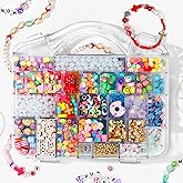 Jewelry Making Kit 4mm Glass Seed Beads, Family Activity Art Craft Bag Charm for Jewelry Making Supplies Personalized Alphabet A-Z Beads DIY Crafts