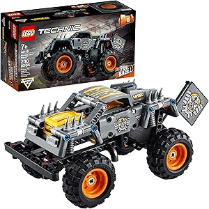 LEGO Technic Monster Jam Max-D 42119 Model Building Kit for Boys and Girls Who Love Monster Truck Toys, New 2021 (230 Pieces)