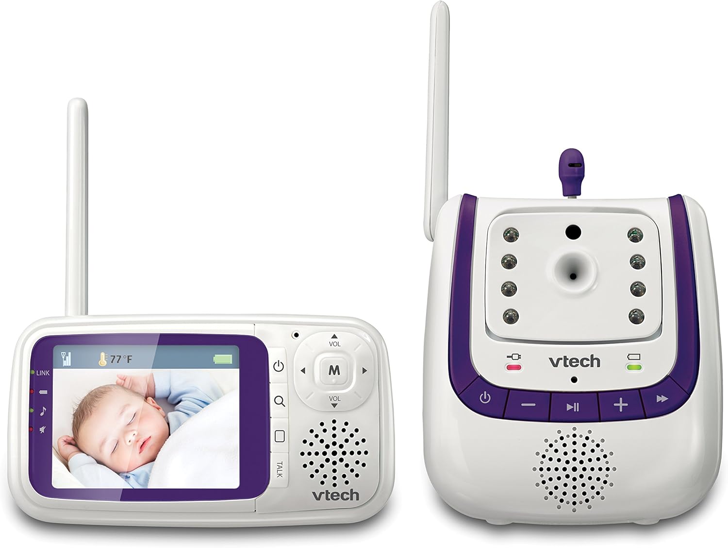 VTech Baby BM3100 Full Colour Video and Audio Baby Monitor Amazon.co