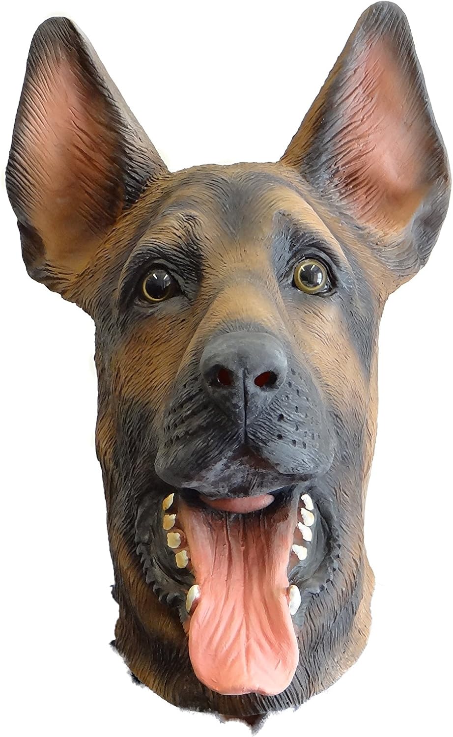 German Shepherd, Alsatian, Dog Mask, Latex, Animal Masks