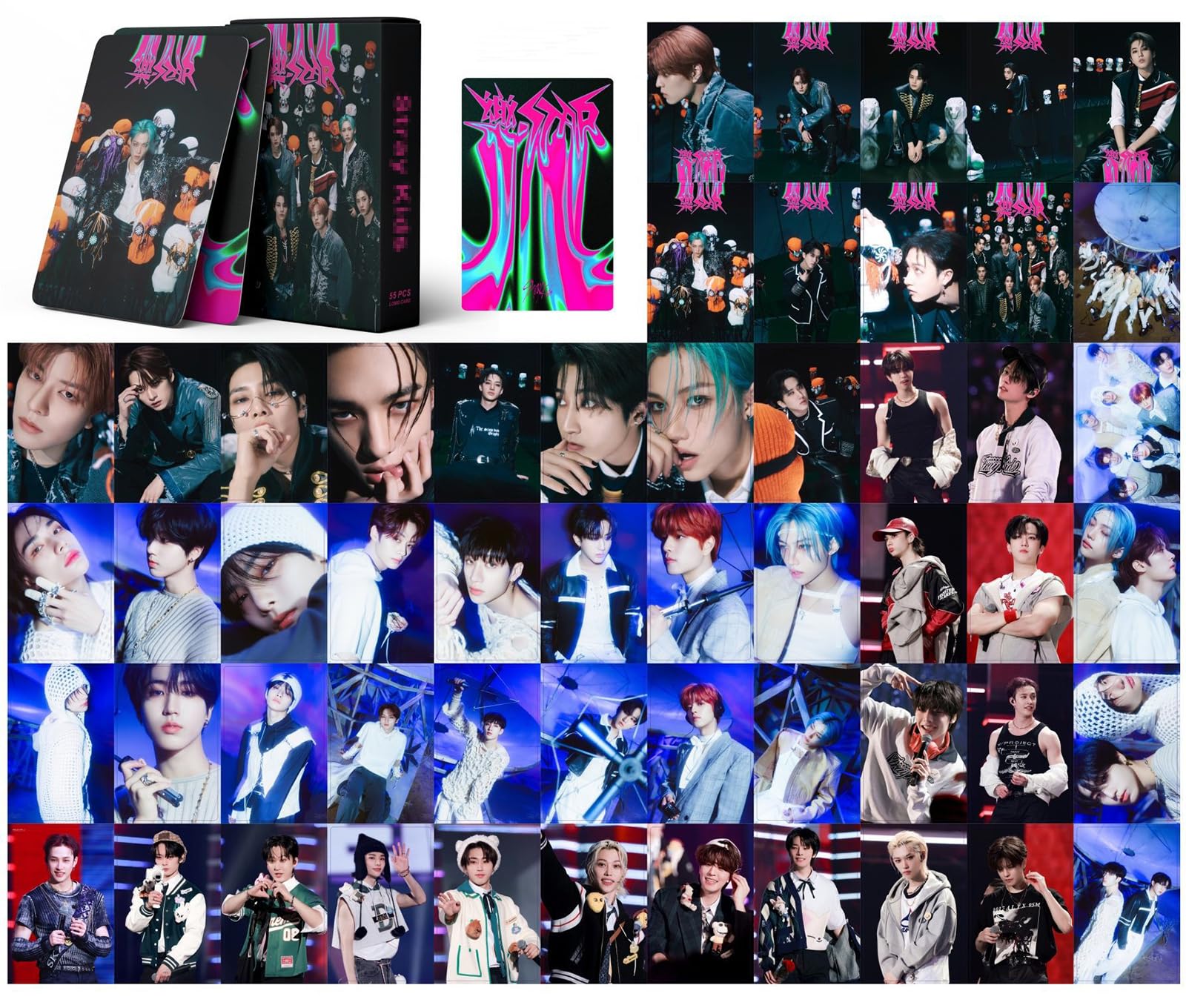 Stray Kids Lomo Photocards - Kpop Merch Mini Picture Cards