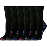 Amazon Essentials womens Performance Cushioned Breathable Cotton Athletic Crew Sports Socks