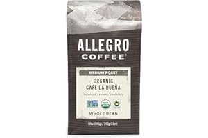 Allegro Coffee Organic Cafe La Duena Whole Bean Coffee, 12 oz