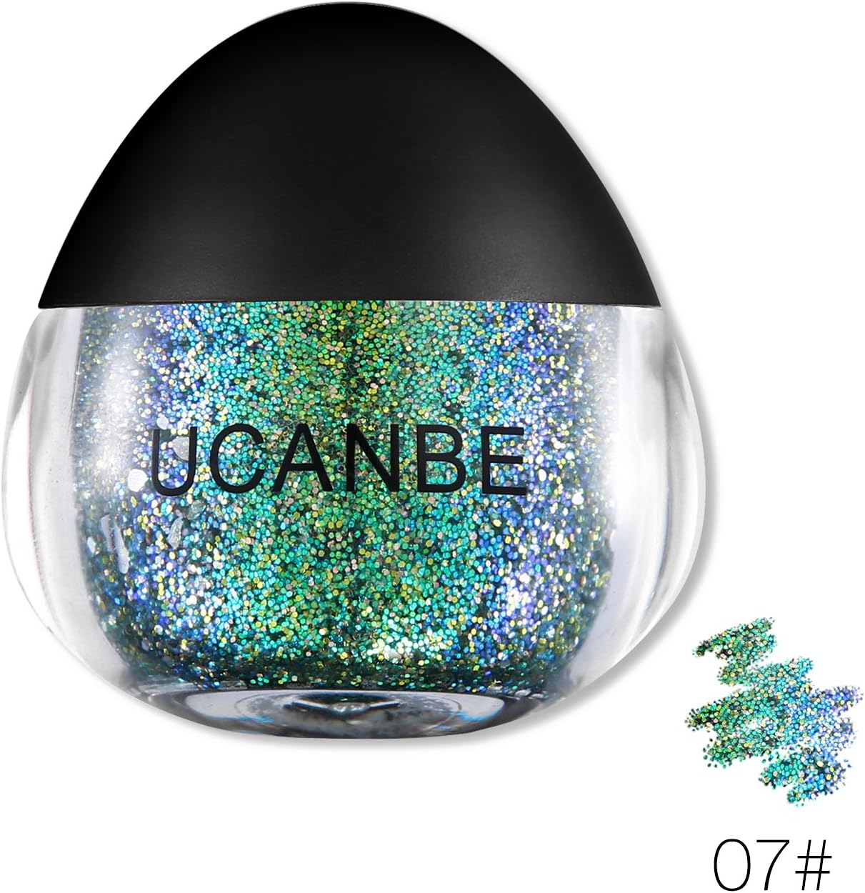 Glitter Shimmer Snot Gel for Face Body and Hair Sparkle Diamond Hightlighter Eyeshadow Paste 15ml #Green