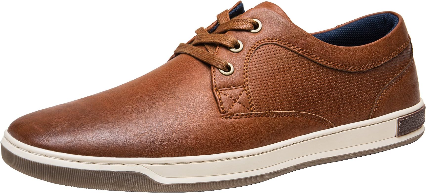 JOUSEN Men's Casual Shoes Business Sneakers (8,6006-brown)