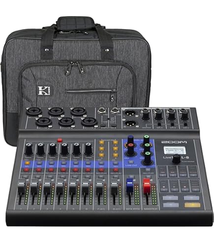 Amazon.com: Zoom Podcast Digital Mixer/Recorder (L-8) : Zoom