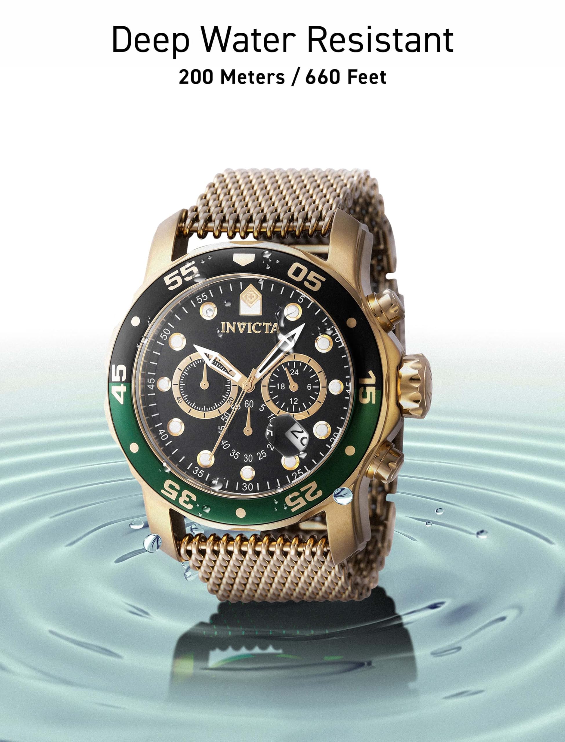 Invicta Pro Diver Men's Stainless Steel Quartz Movement Watch - 48 mm