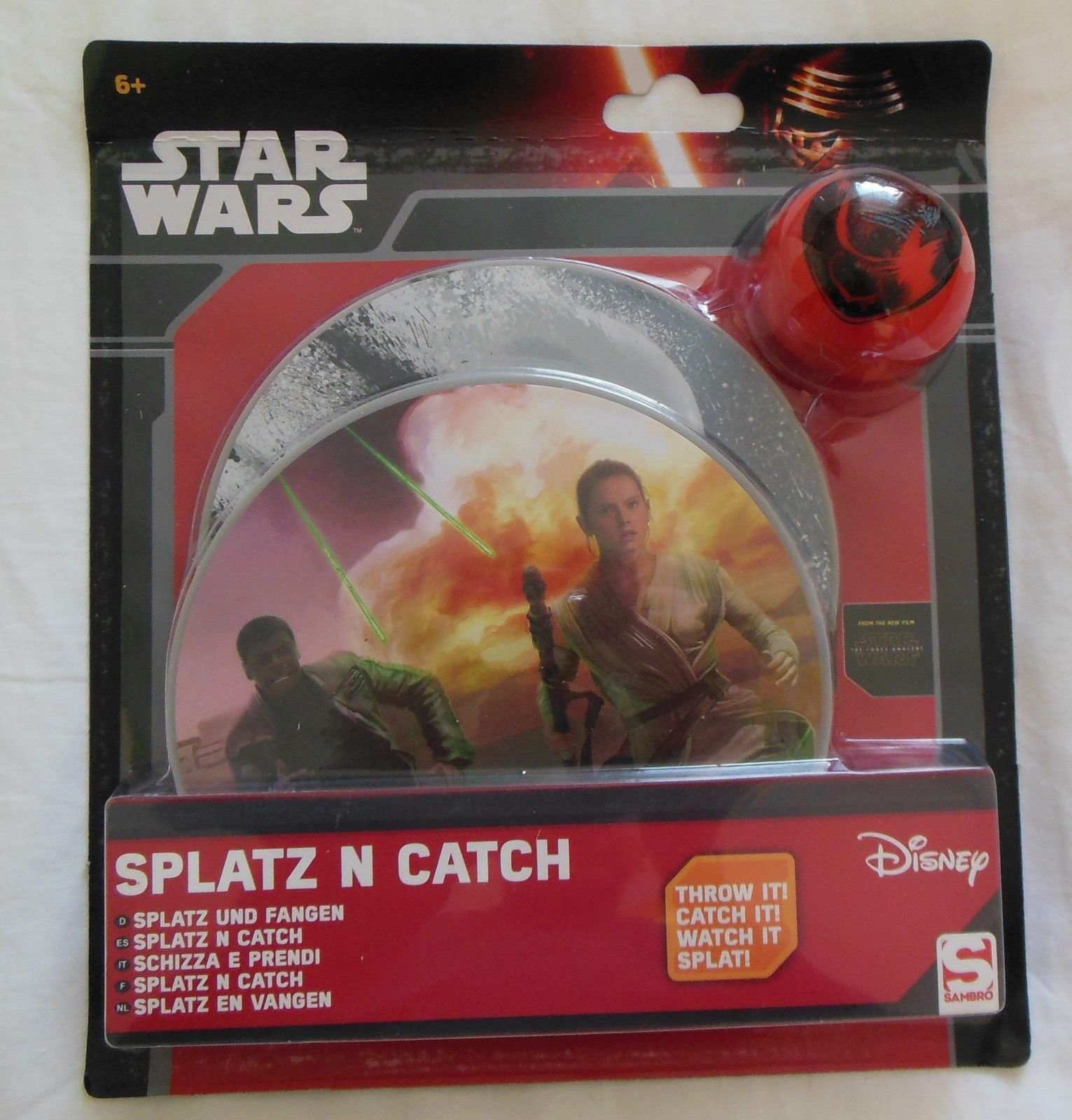 Star Wars Splatz N Catch Catching And Throwing Ball Game