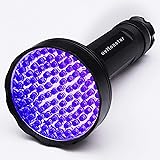 Raincol UV Blacklight Flashlight, Super Bright 100 LED Pet Dog Cat Urine Detector light Flashlight for Pet Urine Stains, UV B