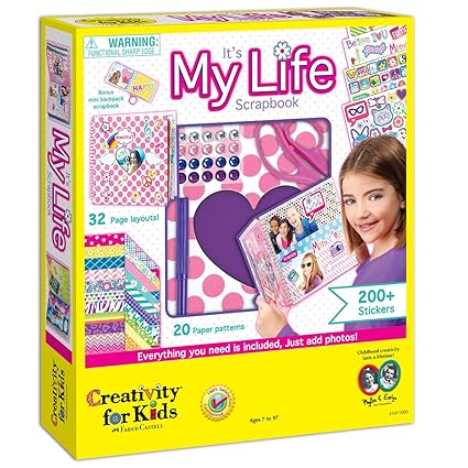 Creativity for Kids It's My Life Scrapbook Kit
