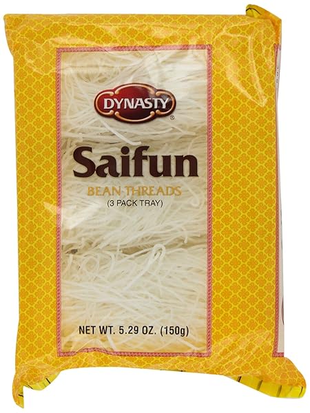 DYNASTY SAIFUN BEAN THREADS NOODLES, 5.29-OUNCE BAGS (PACK...