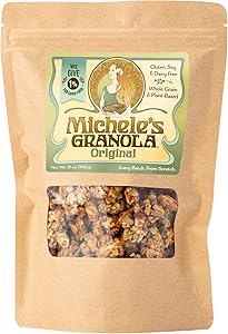 Michele's Granola - Original - Handmade Non-GMO Whole Grain Oats - Free of Gluten, Soy, Wheat, & Dairy