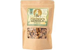 MICHELE’S GRANOLA Michele's Granola - Original - Handmade Non-GMO Whole Grain Oats - Free of Gluten, Soy, Wheat, & Dairy