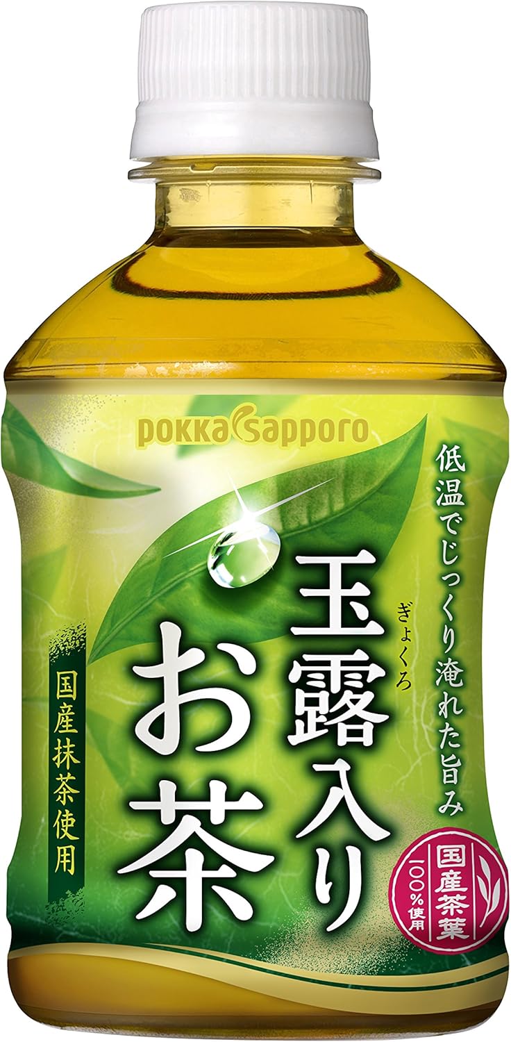 Amazon ポッカサッポロ 玉露入りお茶 275ml 24本 玉露入りお茶 お茶飲料 通販