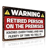 ALKB Retirement Gifts for Women/Men Patio Metal