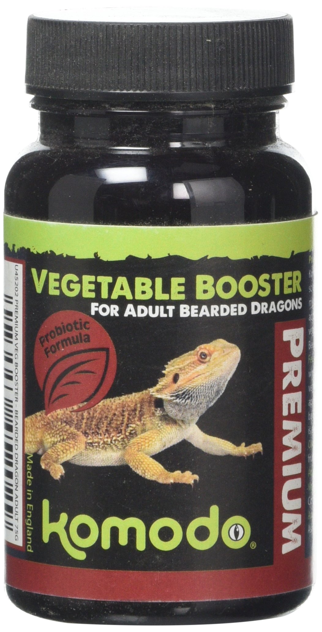 Komodo Premium Live Foods Booster Nutrient Rich Vitamin Boost Chews Natural Healthy for Adult Bearded Dragons 75g