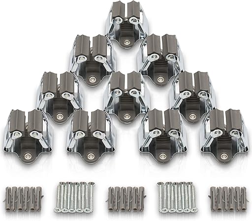 Griseo Wandhalter Set Fur Gartengerate 10 Werkzeughalter Als Praktische Wandhalterung Geratehalter Set Stielhalter Und Halterung Fur Besen Rechen Spaten Und Co Halter Fur Gartenwerkzeug Amazon De Garten