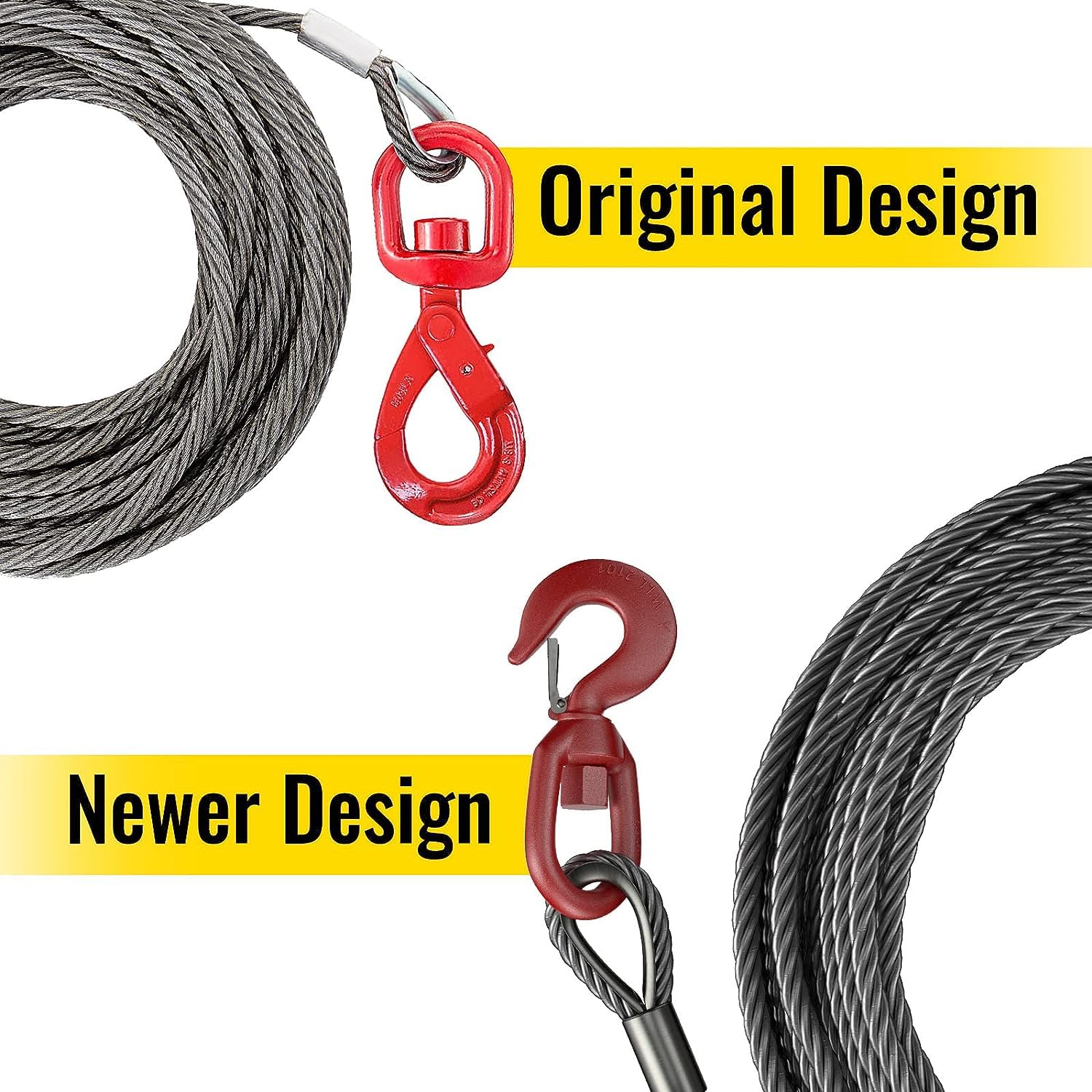 1/2" 6x19 Class Galvanized Wire Rope - 24000 Lbs Breaking Strength - View #2