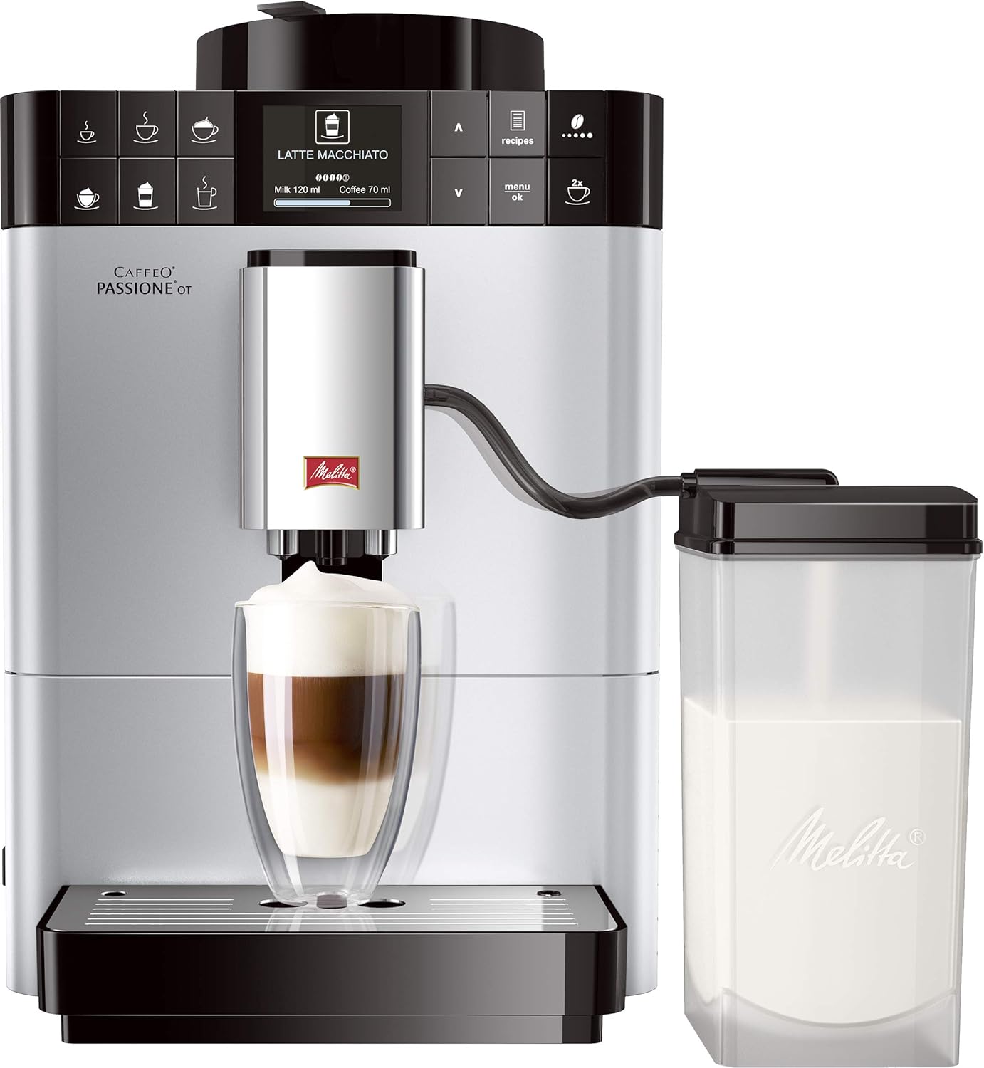 Amazon.de: Melitta Caffeo Passione OT F531-101 - Melitta Caffeo Passione