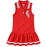 Disney Minnie Mouse Girls Sleeveless Tennis Dress for Toddler and Big Kids