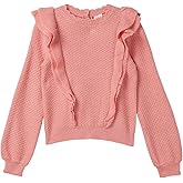 Janie and Jack Womens Ruffle Sweater (Toddler/Little Kids/Big Kids)