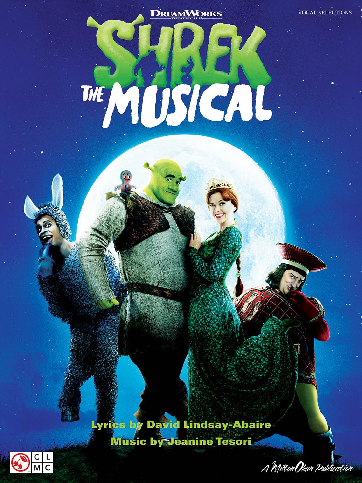 Shrek the Musical - Piano/Vocal/Guitar Songbook | Broadway Sheet Music Collection for Students Teachers and Fans | Complete Vocal Selections with Lyrics Chords and Performance Guide