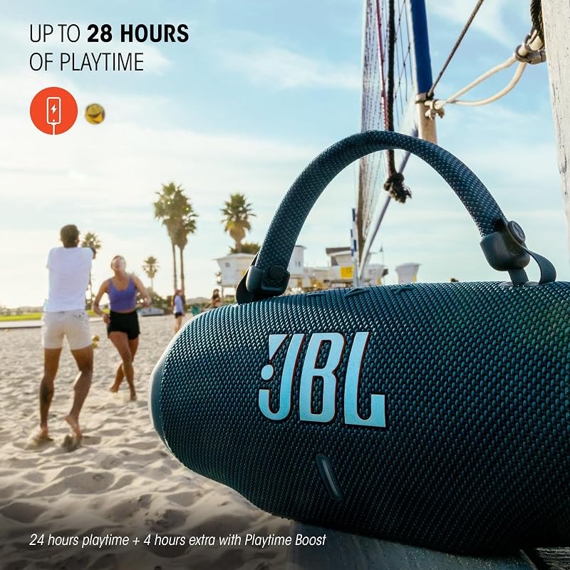 Charge 6, Enceinte Bluetooth Portable sans Fil, Noir