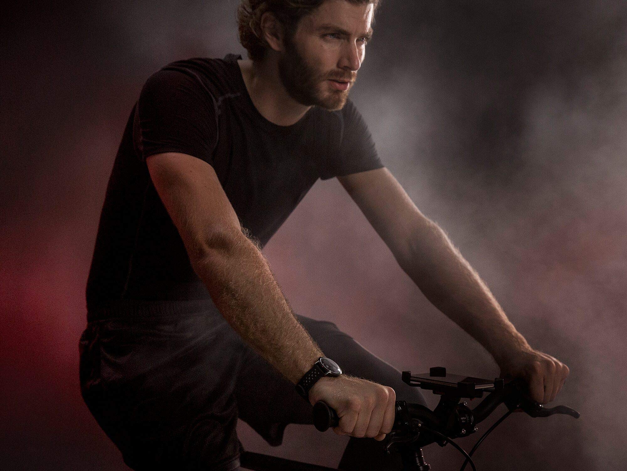 Withings Steel HR Sport - Multisport hybrid Smartwatch, connected GPS, heart rate, fitness level via VO2 max, activity and sleep tracking, notifications