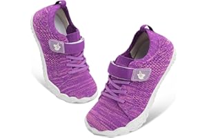 JOINFREE Kids Barefoot Shoes Wide Toe Box Sneakers for Girls & Boys – Lightweight Anti-Slip Running Shoes Hiking Sneakers Tod