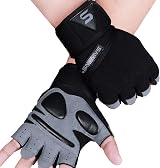 SAWANS Gym Gloves Training Weight Lifting Gloves Wrist Support Extra Grip view 7