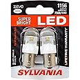SYLVANIA ZEVO 1156 White LED Bulb, (Contains 2 Bulbs)