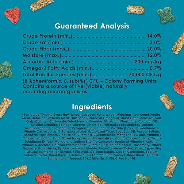 KAYTEE FORTI-DIET PRO HEALTH NOURISH+PROTECT GUINEA PIG FOOD, COMPREHENSIVE NUTRITION BACKED BY SCIENCE, DIGESTIVE HEALTH, IMMUNE SUPPORT, 5 POUNDS