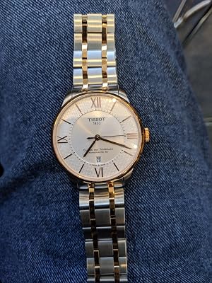 Buy Tissot Men's Chemin des Tourelles Powermatic 80 Automatic Watch with  Stainless Steel Strap, Grey, 21 (Model: T0994072203801) Online in  Uzbekistan. B072B65LX8