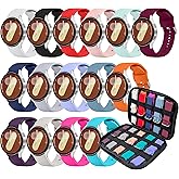 Sport Bands Compatible with Samsung Galaxy Watch 8 7 6 5 40mm 44mm Galaxy 6 Classic 47mm 42mm 8 Classic 46mm Bands Silicone Watch Bands&Storage Organizer for Women Men