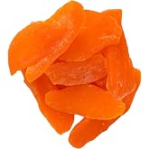 Dried Mango, 1 Pound Bag, Mango Slices, The Hampton Popcorn &amp; Candy Company