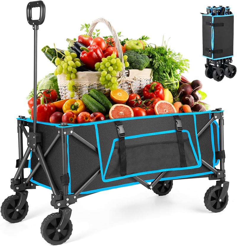 Morpilot Folding Festival Trolley 150lbs Heavy Duty Camping Cart