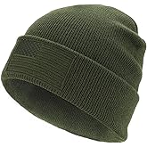 FURTALK American Flag Embroidered Beanie for Men Women Winter Hat Knitted Unisex Skull Cap