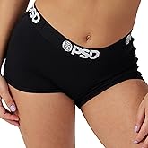 PSD Underwear Womens Boyshorts - Animal Print, Comfortable Boy Shorts Underwear for Women, Womens Underwear Packs & Singles