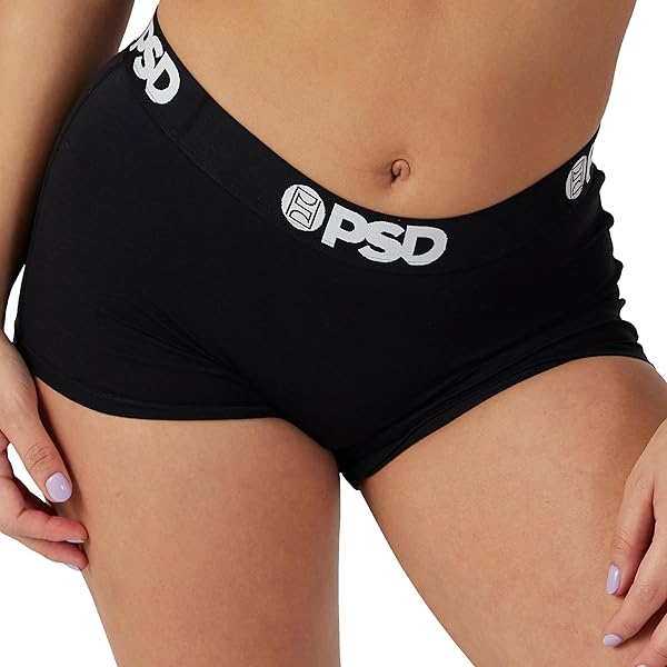 PSD Women's Hooters Black Boy Shorts XL