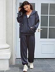SHESHOW Womens Sweatsuits 2 Piece Set 2025 Zip up