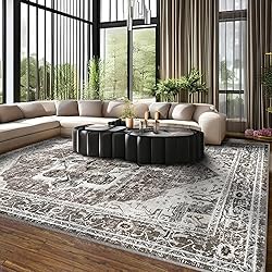 QD-Udreamy 5x7 Area Rugs - Machine Washable Area