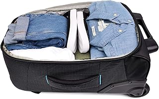 Spacious interior with compression straps