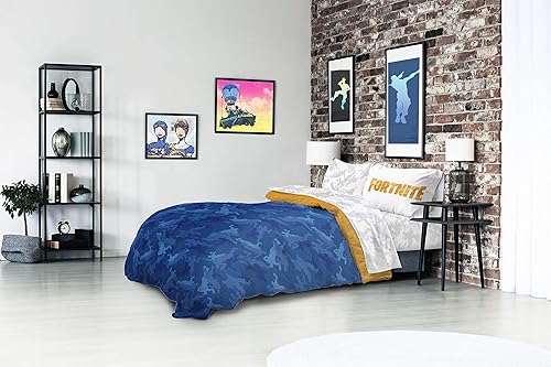 Jay Franco Emote Camo Piece Twin Bed Set (Official Product