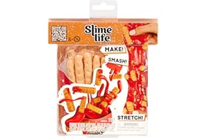 Slime Life French Fries DIY Slime Kit - Unboxing Ingredients to Make, Smash, and Stretch Your Food Slime, Ages 8+