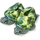 ooohyeah Funny Animal Hug Plush Slippers for Women, Novelty Cute Cozy Warm Slippers with Non-Slip Grips